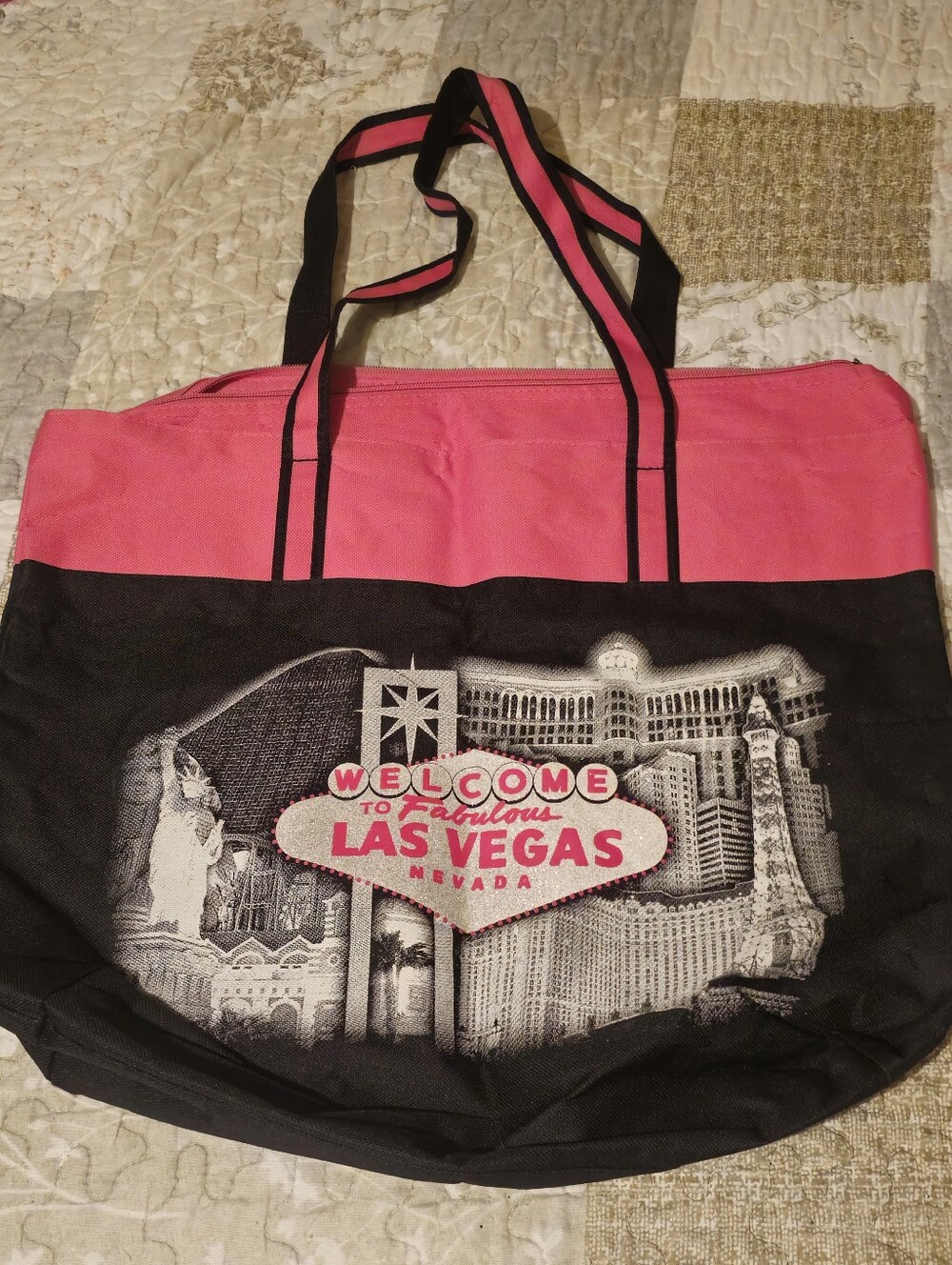 2 Las Vegas Tote Bags Plus 2 More